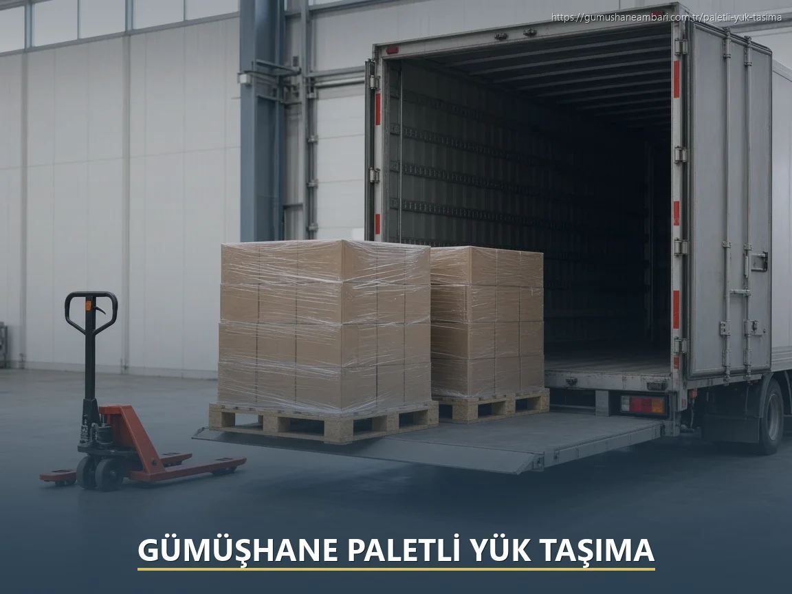 Gümüşhane Paletli Yük Taşıma